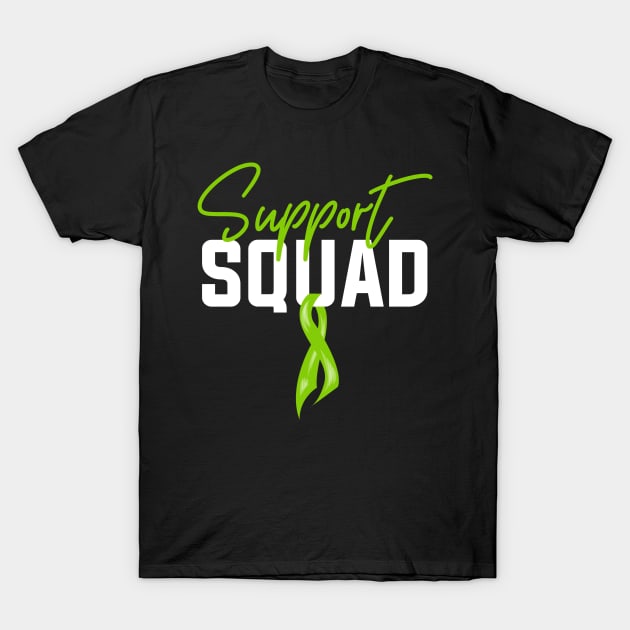 Lymphoma Support Squad T-Shirt by TheBestHumorApparel